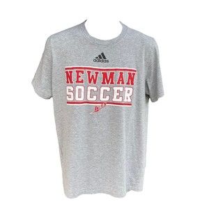 Adidas New Man Soccer Jet Amplifier Tee Gray Men’s Size Medium